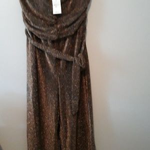 Curvy girl Ashley Stewart jumpsuit